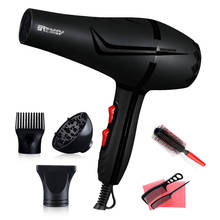 3200 Professional Super big Power Hair Dryer Hot and Cold Adjustment Fast Styling Blow Dryer With Two Nozzles for Salon Tool 40D 2024 - buy cheap