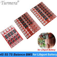 4S 12.8V 5S 16V 7S 22.4V3.2V LiFePo4 Battery Balance BMS for 18650 32700 Lithium iron phosphate Battery Charging Protection BMS 2024 - buy cheap