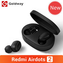 Xiaomi-auriculares inalámbricos Redmi AirDots 2, audífonos intrauditivos estéreo de graves con micrófono, modo de retardo bajo izquierdo y derecho, Bluetooth 5,0, originales 2024 - compra barato