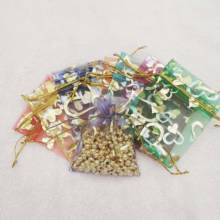 1000pcs/lot 7x9 9x12 cm Organza Gift Bags Small Jewelry Bags Drawstring Bags Charm Jewelry Bags Wedding Packaging Bags & Pouches 2024 - buy cheap