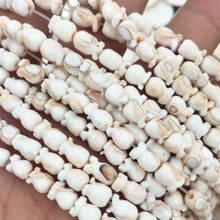 50pcs  nature sea shell beads mother of pearl beads 5x8mm women bracelets making jewelry finding and parts free shipping 2024 - buy cheap