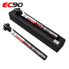 Подседельный штырь EC90, ультралегкий, из углеродного волокна, двойной, для горного велосипеда, дорожный велосипед, прямой, красный 2024 - купить недорого