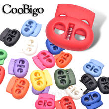 50pcs Cord Lock Stopper Toggle Clip for Apparel Rope Shoelace Backpack Sportswear Bag DIY Accessories 2024 - buy cheap