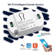 DIY Wifi Smart Switch Universal Breaker Timer Wireless Remote Control Work With Amazon Alexa Google Assistant Smart Home 2024 - buy cheap