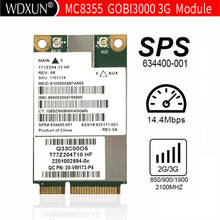 Беспроводная 3g-карта Sierra MC8355 Gobi3000 HS2430 HSPA +, REV A, 14 Мбит/с/3,1 Мбит/с, SPS 634400-001 2560p 2760p 8460w 8560p 6560b 2024 - купить недорого