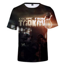 3 to 20 years 3d t shirt Escape From Tarkov Shooting Game printed t-shirt men/women harajuku streetwear tshirt tee kids clothes 2024 - buy cheap