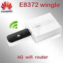 Разблокированный модем huawei e8372, 150 Мбит/с, стандартный USB-модем LTE, Wi-Fi, 4G, sim-карта 2024 - купить недорого