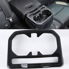 For Jeep Wrangler 2018-2021 1PC Carbon Fiber ABS Car Rear Water Cup Cover Trim Car Styling Accessories 2024 - buy cheap
