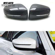 For BMW 5 6 Series G30 G31 Carbon Fiber Look Rear View Mirror Cover  2017 2018 2019 G30 Mirror Cover 2024 - buy cheap