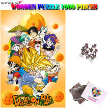 MOMEMO Little Son Goku Picture Puzzles Classcal Anime 1000 Pieces Cartoon Wooden Jigsaw Puzzle Customized Adults Kids Puzzle Toy 2024 - buy cheap