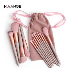 MAANGE New 13 Pcs Makeup Brushes Set with Bag Pro Foundation Powder Blush Eyeshadow Lip Concealer Blending Eyebrow Brushes Kits 2024 - buy cheap