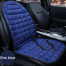 Almofada de almofada de assento aquecida do carro, capa de almofada de assento aquecida do carro preto auto 12v aquecedor de aquecimento almofada de inverno (cinza) 2024 - compre barato