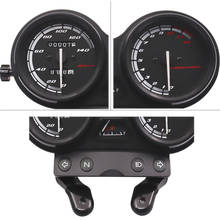 Fit For YBR-125 2005-2009 Motorcycle Speedometer Odometer and Tachometer Gauge Dual Display Instrument with Black Bracket 2024 - buy cheap