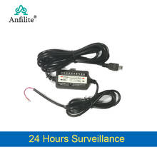 Anfilite-Cable de cámara DVR para coche, Cable de 3m de longitud, 5V, 2.5A, USB 2,0, OBD Buck Line para 24 horas, monitoreo de estacionamiento 2024 - compra barato