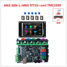 MKS GEN L V2.1 + MKS TFT35 LCD 3D printer accessories support a4988 DRV8825 tmc2208 tmc2130 TMC2209 uart stepper driver board 2024 - buy cheap