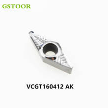 10PCS VCGT160412 AK GH01 VCGT160408 AK GH01 VCGT160404 AK GH01 Aluminum Inserts Turning Tool Parts CNC Lathe Tools VCGT Cutter 2024 - buy cheap