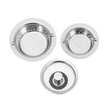 Portable Handheld Stainless Steel Sink Filter Water Sink Plug Floor Drain Kitchen Strainer Sewer Outfall Gadgets Home Cleaning T 2024 - buy cheap