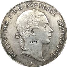 Copia de monedas de Italia, 1 scudo-fre, José I, 1853 2024 - compra barato