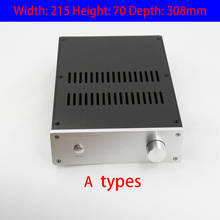 KYYSLB 215*70*308mm All Aluminum Amplitier Chassis 2207 Preamp DAC Box House DIY Enclosure with Blank Amplifier Case Shell 2024 - buy cheap
