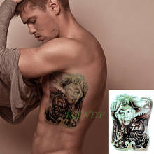 Водонепроницаемые временные тату наклейки красивые обезьянки король поддельные тату флэш-тату временные тату наклейки для мужчин девушек женщин 2024 - купить недорого