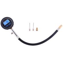 Digital Tire Pressure Gauge Twist On Type 200 Psi with Adapter Kit for Car Bike Motorcycle Basketball football 2024 - buy cheap