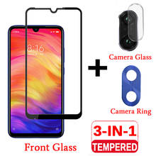 3-IN-1 For Xiaomi Redmi Note 7 Tempered Glass Screen Protector On Redmy Note 7 Camera Protective Glass Red mi Note 7 Note7 Redmy 2024 - buy cheap
