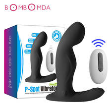 Vibrating Prostate Massager Men Butt Anal Plug Stimulator Clitoris Vaginal Wearable Vibrator Sex Toys for Adult Women Couples 2024 - buy cheap