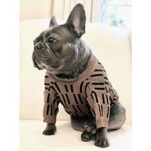Pomeranian-Sudadera con capucha para perro Bulldog francés, abrigo cálido de invierno para cachorro, chaqueta de peluche, disfraz para perros, GKC03 2024 - compra barato