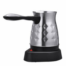 600W Turkish coffee pot Electric Maker Quick Heat Tea/Milk Making Machine Household Office plastic Italian espresso moka pot 2024 - buy cheap