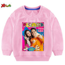 ME CONTRO TE Cartoon Rainbow Hoodie Baby Girl Sweatshirt Clothes Toddler Girls Clothing Kids Christmas Cotton Hoodies Costume 2024 - buy cheap