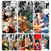 My Hero Academia Deku Cover Phone Case For iPhone 11 Pro Max 13 12 Mini 6 X 8 6S 7 Plus XS + XR 5S SE Art Coque Cell Moblie 2024 - buy cheap