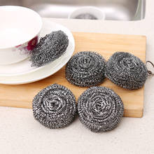1pcs 6pcs/set Kitchen Stainless Steel Wash Pot Household Department Store Dish Washing Decontamination Clean Wire Ball Wire 2024 - buy cheap