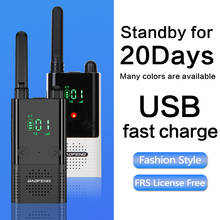 Baofeng BF-T9 FRS Two Way Radio for Kids Family Portable License Free 22 ChannelsWalkie Talkie 2024 - buy cheap