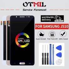 OTMIL 5,2 "Amoled для SAMSUNG Galaxy J510 ЖК-дисплей с сенсорным экраном J510FN J510F J510G J510Y ЖК-дисплей для SAMSUNG J5 2016 дисплей #1 2024 - купить недорого