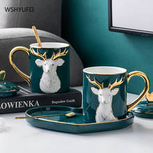 Nordic luxury ceramic cup coffee tea milk mug party drink Valentine's Day birthday wedding gift couple kitchen supplies 2024 - buy cheap