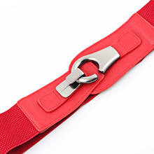Brand new waist belts women Fashion Lady solid Stretch Elastic Wide Belt Dress Adornment For women Waistband SE102 2024 - buy cheap