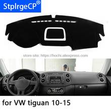 Hochitech para painel de luzes de carro, para volkswagen tiguan 2010-2015 tapete protetor de almofada, almofada de sensibilidade a luz, acessórios de estilo do carro 2024 - compre barato