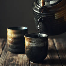 ANTOWALL-taza de té de estilo japonés, cerámica pintada a mano, coreana, Kungfu, taza de agua de té 2024 - compra barato