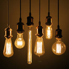 E27 Retro Lamp 220v 40w Vintage Edison Bulb Retro Filament Incandescent Light Bulb for Home Indoor Art Decoration 2024 - купить недорого