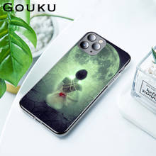Чехол для телефона GOUKU Girl Мягкий чехол для IPhone 11 X XS Pro XR XS Max 8 7 6 6S Plus 5 5S SE противообрастающий водонепроницаемый ударопрочный 2024 - купить недорого