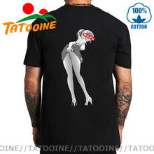 Tatooine-Camiseta con estampado trasero de Waifu para hombre, camisa Sexy para chica, Material de Anime, Ahegao Hentai, Otaku, Japón 2024 - compra barato