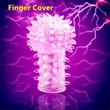 Corona Finger Cover Masturbator Clitoris G-spot Massager Adult Sex Products Silicone TPR Sex toys for Woman Couple No Vibrator 2024 - buy cheap