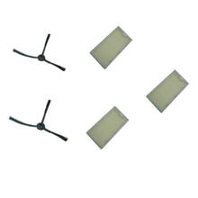 side brushes  X 2pcs (1set)+ hepa Filter X3pcs  for ECOVACS panda X500 X600 CR120 2024 - buy cheap