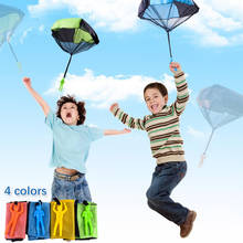 Hand Throwing Mini Soldier Parachute Funny Toy Kid Outdoor Game Play Educational Toys Fly Parachute Sport for Children Toy 2024 - buy cheap