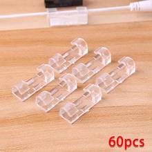 100pcs Cable Organizer Self Stick Wire Organizer Line Cable Clip Buckle Clips Data Telephone Line Winder Clamp Table Wall Fixer 2024 - buy cheap