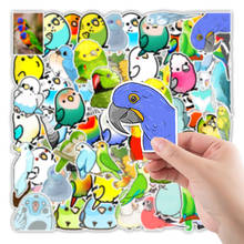 50Pcs colorful Birds Decorative Stickers Adhesive Stickers DIY Decoration Diary Stationery Stickers Exquisite Gift 2024 - buy cheap