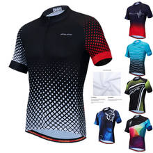 Weimostar-Camiseta de manga corta de ciclismo para hombre, Jersey negro de secado rápido para bicicleta de montaña, de verano 2024 - compra barato
