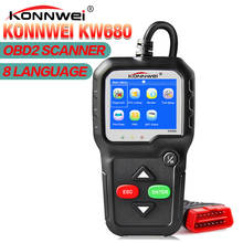 KONNWEI KW680 Scanner Auto Car obd2 Diagnostic Tool Scanner Full Function OBD OBD2 Fault Code Reader OBDII Automotive Scanner 2024 - buy cheap
