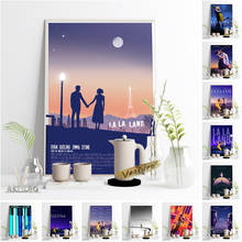 La La Land Classic Movie Poster American Musical Romantic Comedy Art Prints Actor Character Illustration Wall Picture Home Decor 2024 - buy cheap