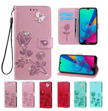 3D Flowers Leather Case Cover on For Meizu 15 Lite M15 16th Plus 16 16X 16S M8 V8 Pro X8 Note 2 3 5 6 8 9 Flip Book Cases 2024 - buy cheap